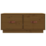 vidaXL Tv-meubel 80x34x35 cm massief grenenhout