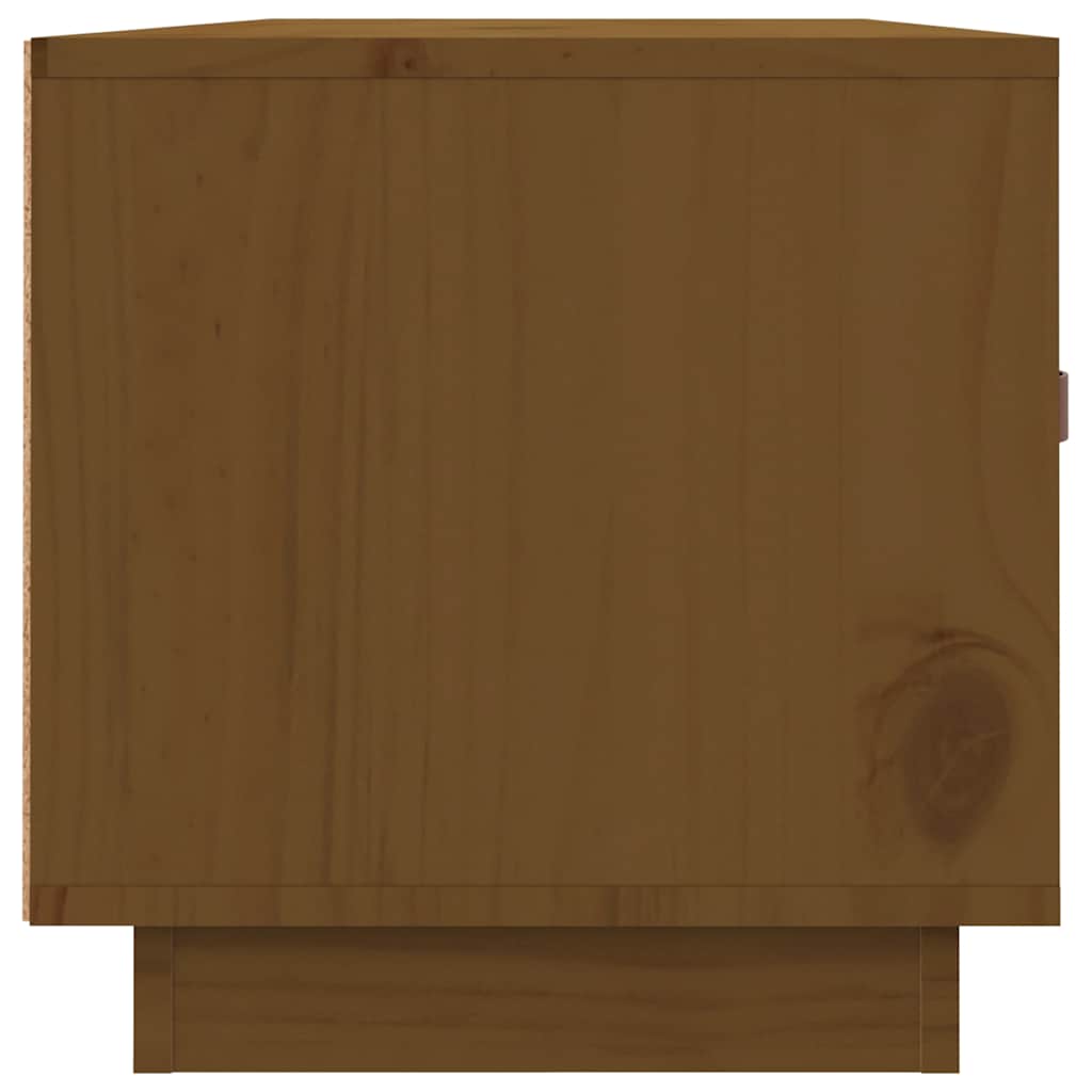 vidaXL Tv-meubel 80x34x35 cm massief grenenhout
