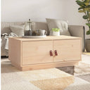vidaXL Coffee Table 80x50x35 cm Solid Pinewood