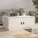 vidaXL Coffee Table 80x50x35 cm Solid Pinewood