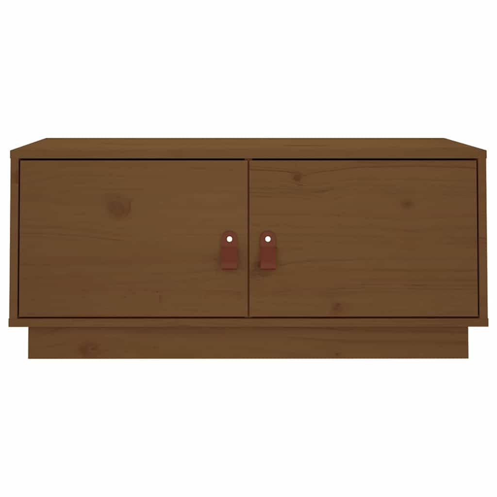 vidaXL Coffee Table 80x50x35 cm Solid Pinewood