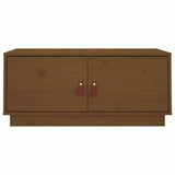 vidaXL Coffee Table 80x50x35 cm Solid Pinewood