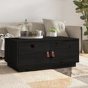 vidaXL Coffee Table 80x50x35 cm Solid Pinewood