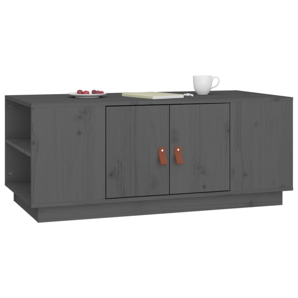 vidaXL Salontafel 100x50x41 cm massief grenenhout
