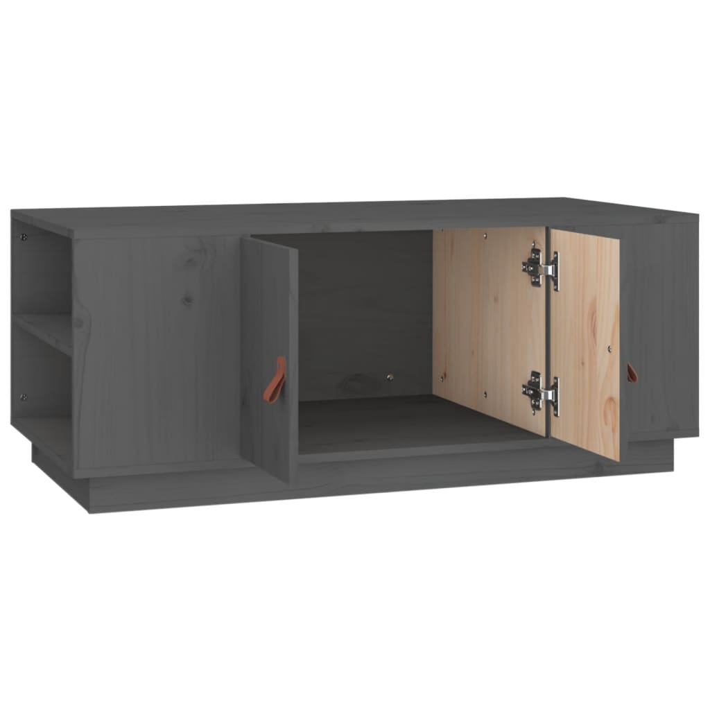 vidaXL Salontafel 100x50x41 cm massief grenenhout