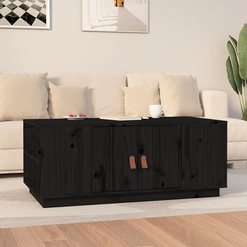vidaXL Salontafel 100x50x41 cm massief grenenhout