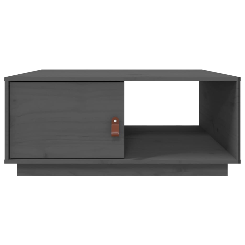 vidaXL Salontafel 80x50x35,5 cm massief grenenhout