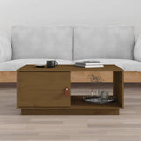 vidaXL Salontafel 80x50x35,5 cm massief grenenhout