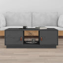 vidaXL Salontafel 100x50x35 cm massief grenenhout