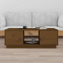 vidaXL Salontafel 100x50x35 cm massief grenenhout