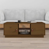 vidaXL Salontafel 100x50x35 cm massief grenenhout