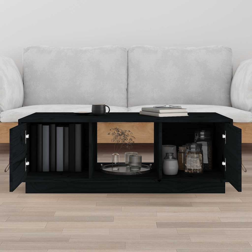vidaXL Salontafel 100x50x35 cm massief grenenhout
