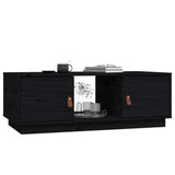 vidaXL Salontafel 100x50x35 cm massief grenenhout