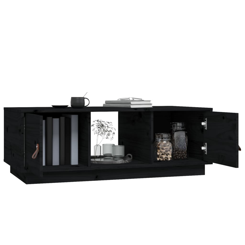 vidaXL Salontafel 100x50x35 cm massief grenenhout
