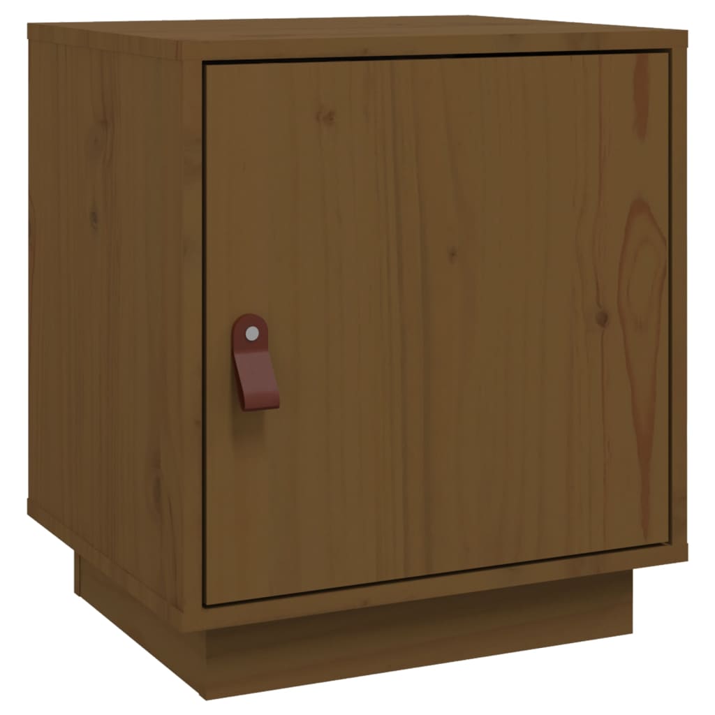 vidaXL Nightstand 40x34x45 cm Solid Pine Wood
