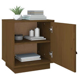 vidaXL Nightstand 40x34x45 cm Solid Pine Wood
