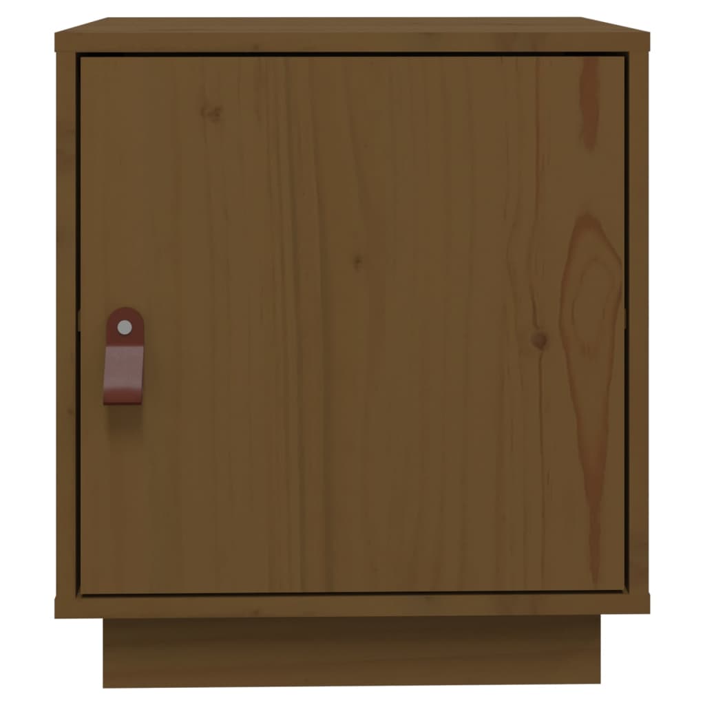 vidaXL Nightstand 40x34x45 cm Solid Pine Wood
