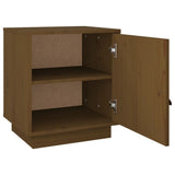 vidaXL Nightstand 40x34x45 cm Solid Pine Wood