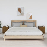 vidaXL Nightstand 40x34x45 cm Solid Pine Wood