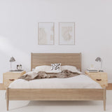 vidaXL Nachtkastje 40x34x35 cm massief grenenhout