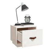 vidaXL Nachtkastje 40x34x35 cm massief grenenhout