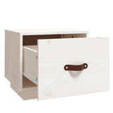 vidaXL Nachtkastje 40x34x35 cm massief grenenhout