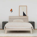 vidaXL Nightstand 40x34x55 cm solid pine wood