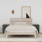 vidaXL Nightstand 40x34x55 cm solid pine wood