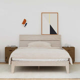 vidaXL Nightstand 40x34x55 cm solid pine wood