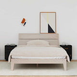 vidaXL Nightstand 40x34x55 cm solid pine wood
