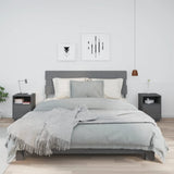 vidaXL Nachtkastje 40x34x55 cm massief grenenhout