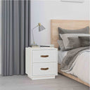  vidaXL Nachtkastjes 2 st 40x34x45 cm massief grenenhout