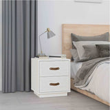  vidaXL Nachtkastjes 2 st 40x34x45 cm massief grenenhout