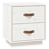  vidaXL Nachtkastjes 2 st 40x34x45 cm massief grenenhout