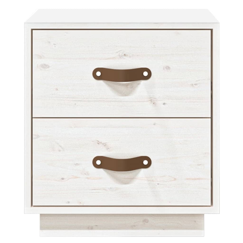  vidaXL Nachtkastjes 2 st 40x34x45 cm massief grenenhout