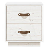  vidaXL Nachtkastjes 2 st 40x34x45 cm massief grenenhout