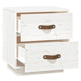  vidaXL Nachtkastjes 2 st 40x34x45 cm massief grenenhout