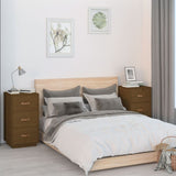  vidaXL Nachtkastje 40x40x75 cm massief grenenhout