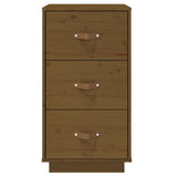  vidaXL Nachtkastje 40x40x75 cm massief grenenhout