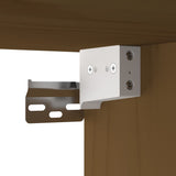 vidaXL Wandkast 40x30x35 cm massief grenenhout