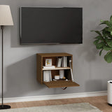 vidaXL Wandkast 40x30x35 cm massief grenenhout
