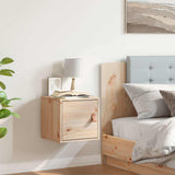vidaXL Wall cabinet 31.5x30x30 cm solid pine wood