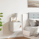 vidaXL Wall cabinet 31.5x30x30 cm solid pine wood
