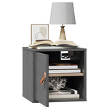 vidaXL Wall cabinet 31.5x30x30 cm solid pine wood