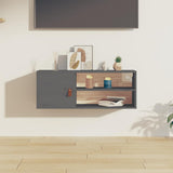 vidaXL Wandkast 80x30x30 cm massief grenenhout