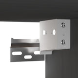 vidaXL Wandkast 80x30x30 cm massief grenenhout