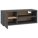 vidaXL Wandkast 80x30x30 cm massief grenenhout