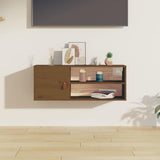 vidaXL Wandkast 80x30x30 cm massief grenenhout