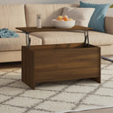 vidaXL Salontafel 102x55,5x52,5 cm bewerkt hout wit