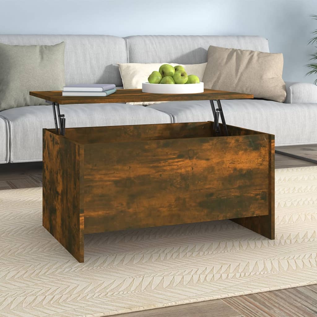 vidaXL Salontafel 102x55,5x52,5 cm bewerkt hout wit
